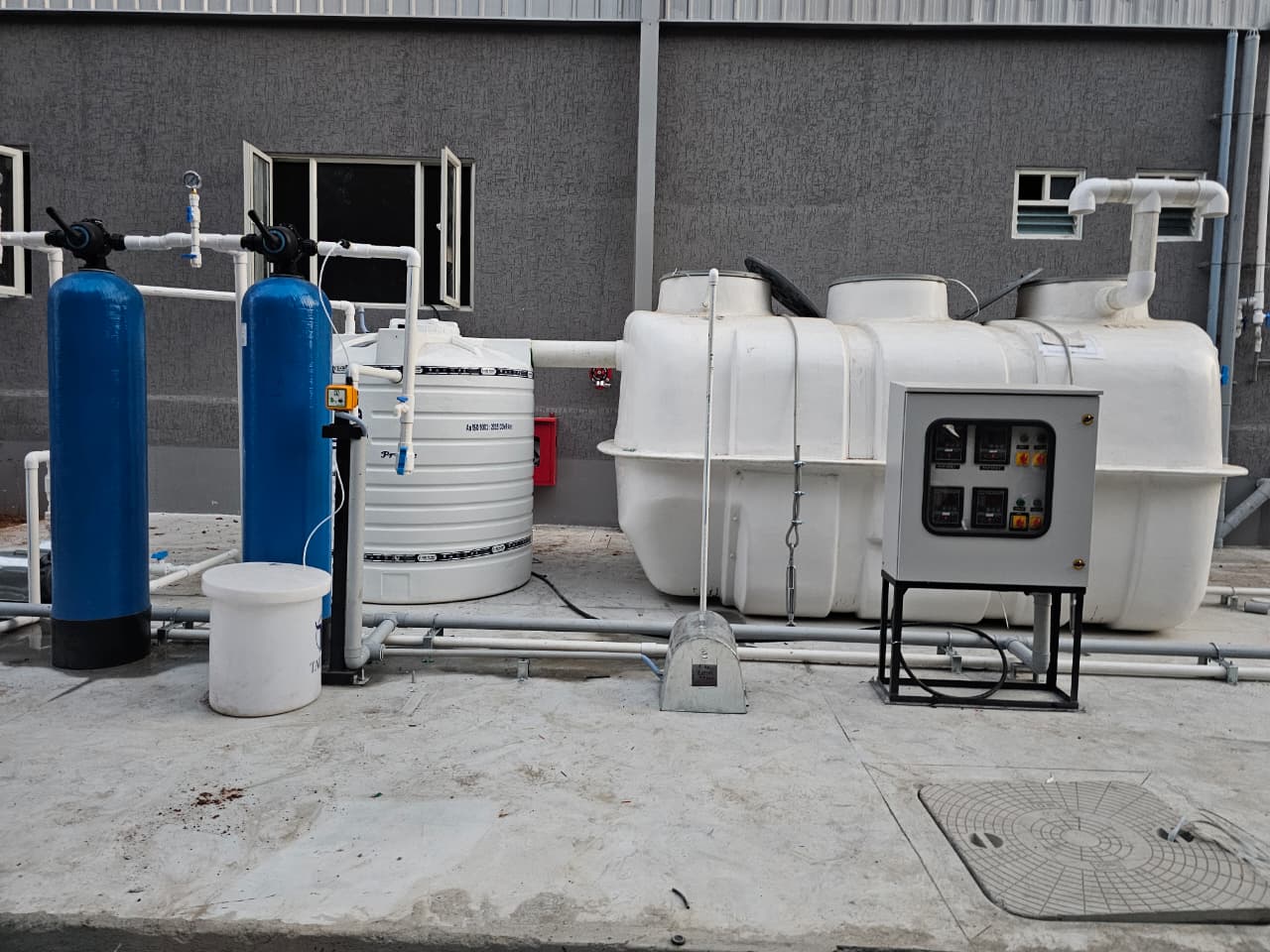 Polyhose — 10 KLD Daiki STP with Tertiary Treatment Plant