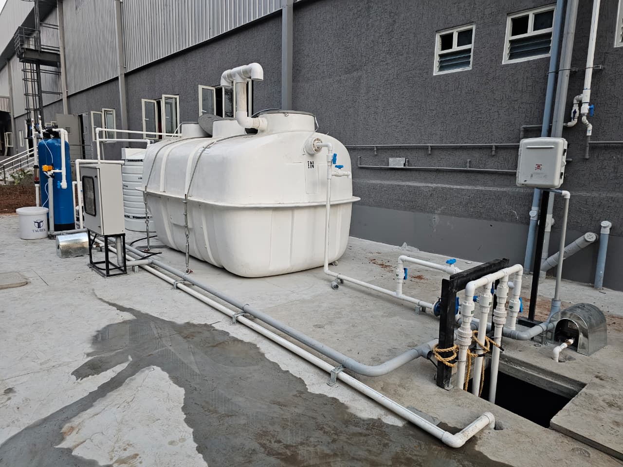 Polyhose — 10 KLD Daiki STP with Tertiary Treatment Plant