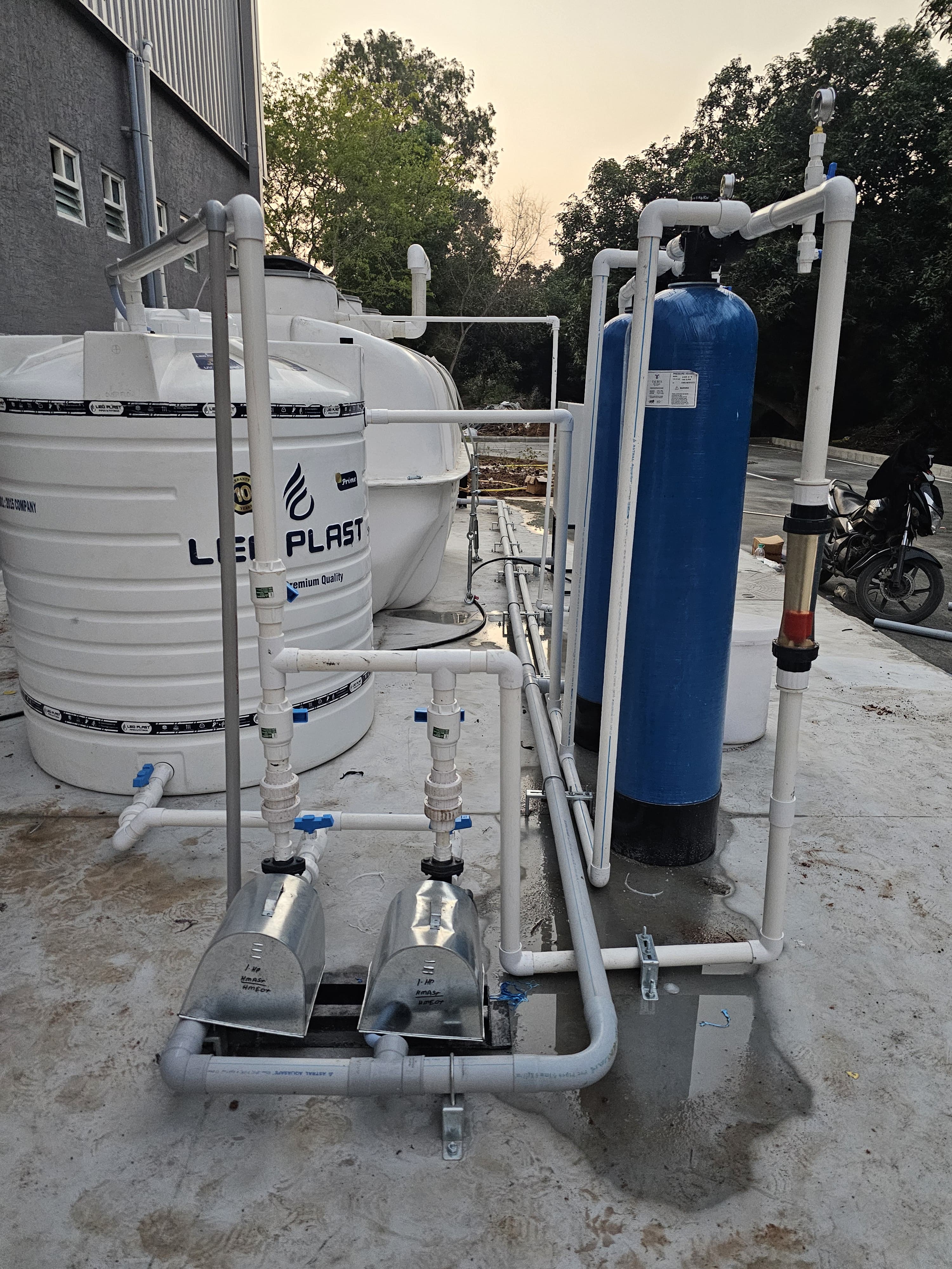 Polyhose — 10 KLD Daiki STP with Tertiary Treatment Plant