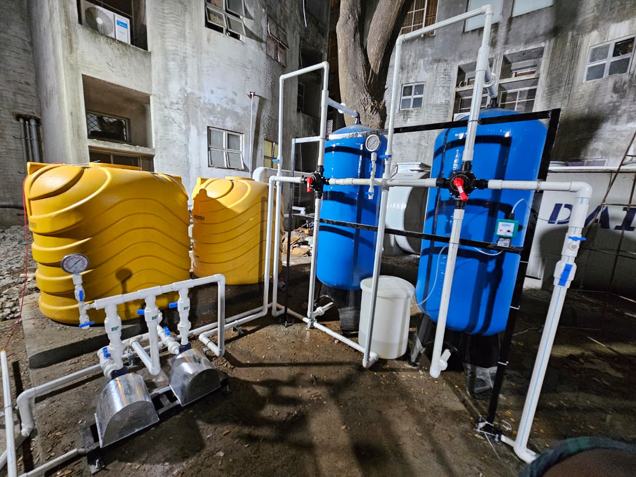 Saveetha College — 50 KLD Daiki STP with Tertiary Treatment Plant