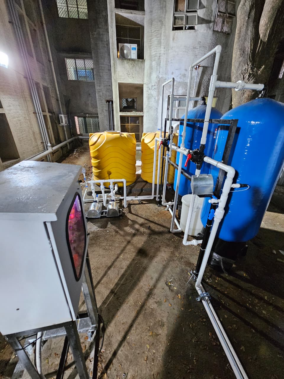 Saveetha College — 50 KLD Daiki STP with Tertiary Treatment Plant