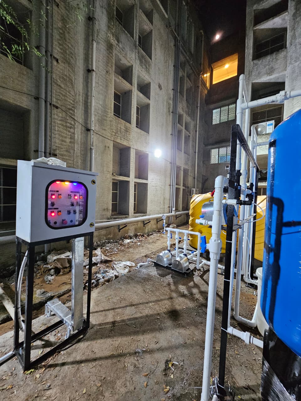 Saveetha College — 50 KLD Daiki STP with Tertiary Treatment Plant