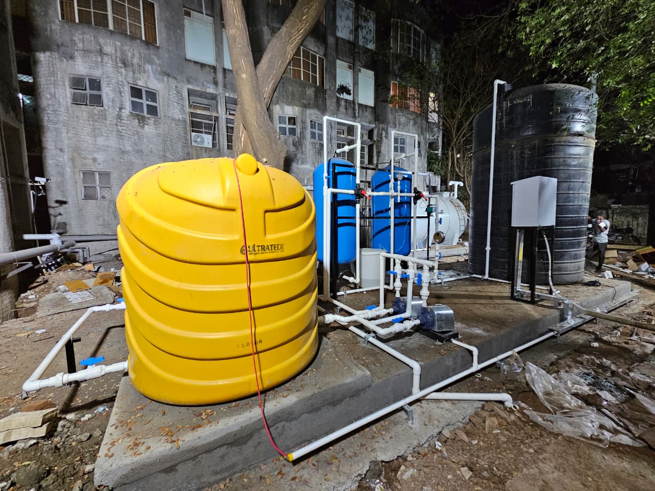 Saveetha College — 50 KLD Daiki STP with Tertiary Treatment Plant