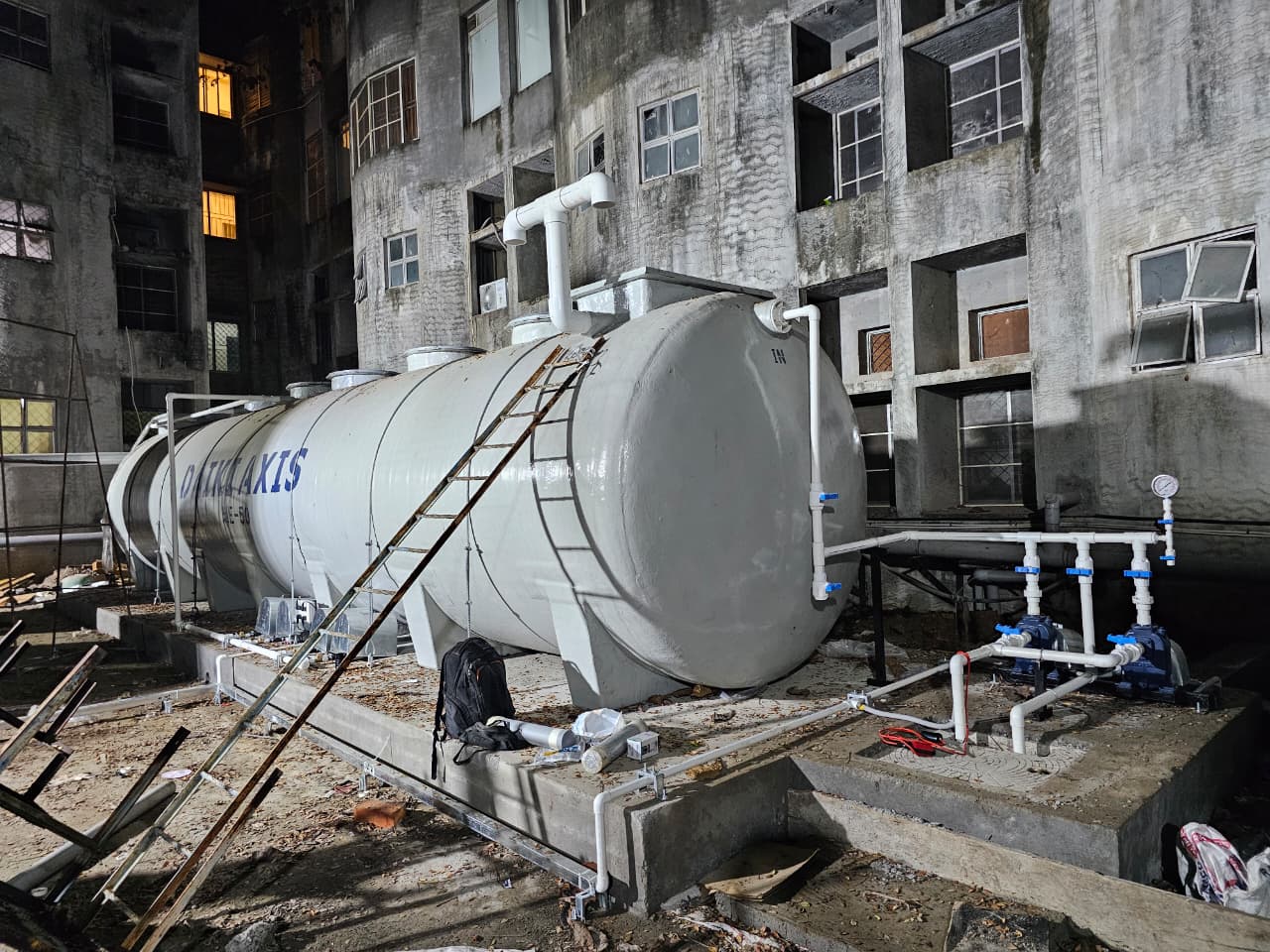 Saveetha College — 50 KLD Daiki STP with Tertiary Treatment Plant
