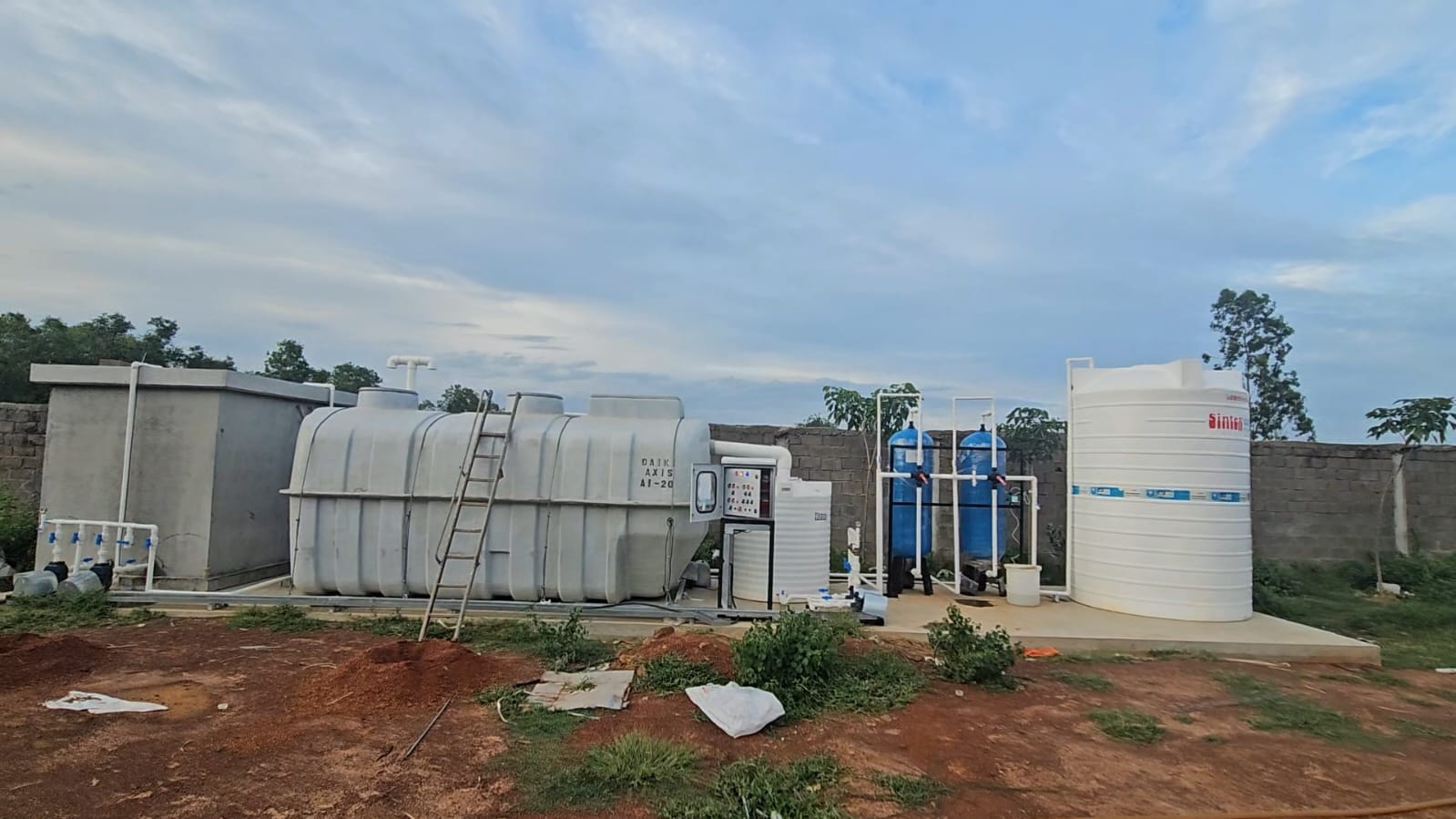 Southern Alloy — 20 KLD Daiki STP with TTP and Three Pumping Stations