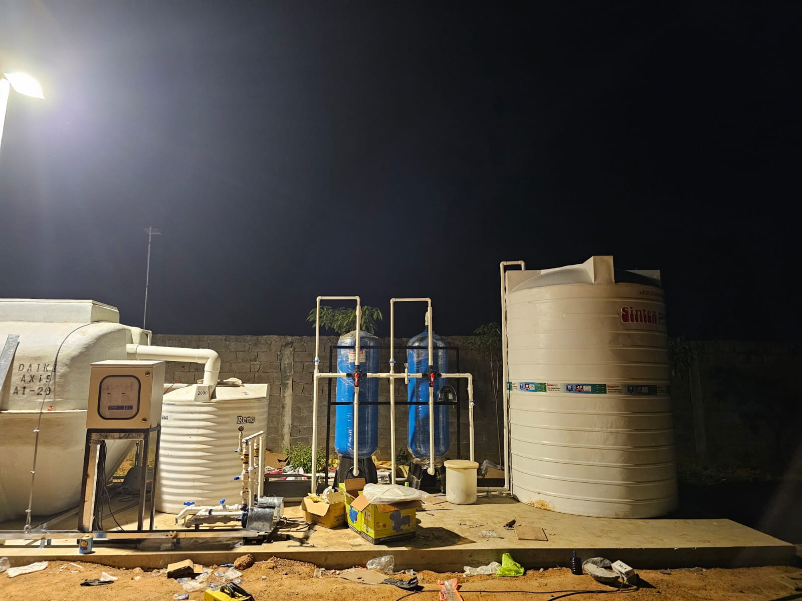 Southern Alloy — 20 KLD Daiki STP with TTP and Three Pumping Stations